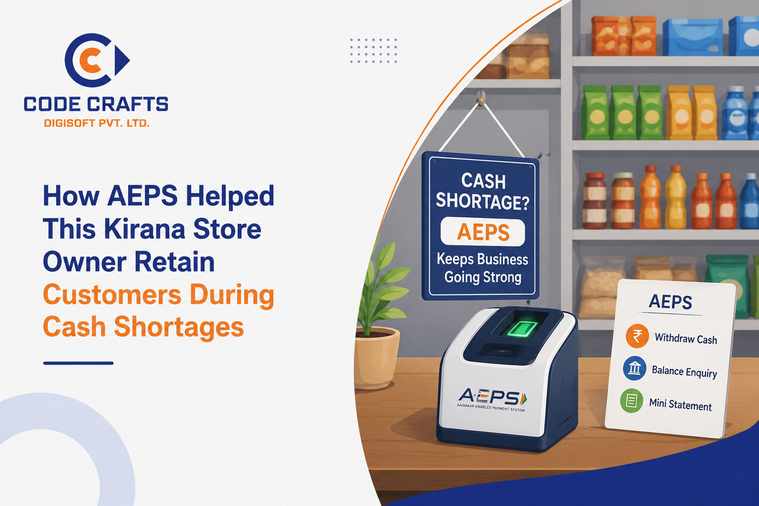 How AEPS Helped This Kirana Store Owner Retain Customers During Cash Shortages