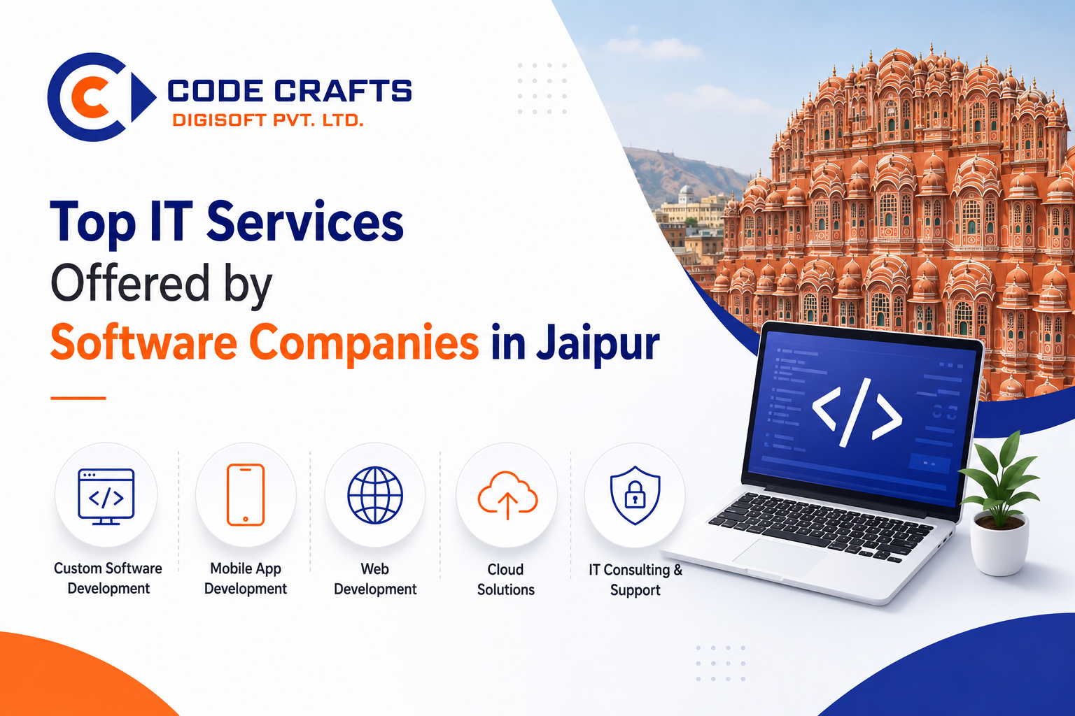 Top IT Services Offered by Software Companies in Jaipur