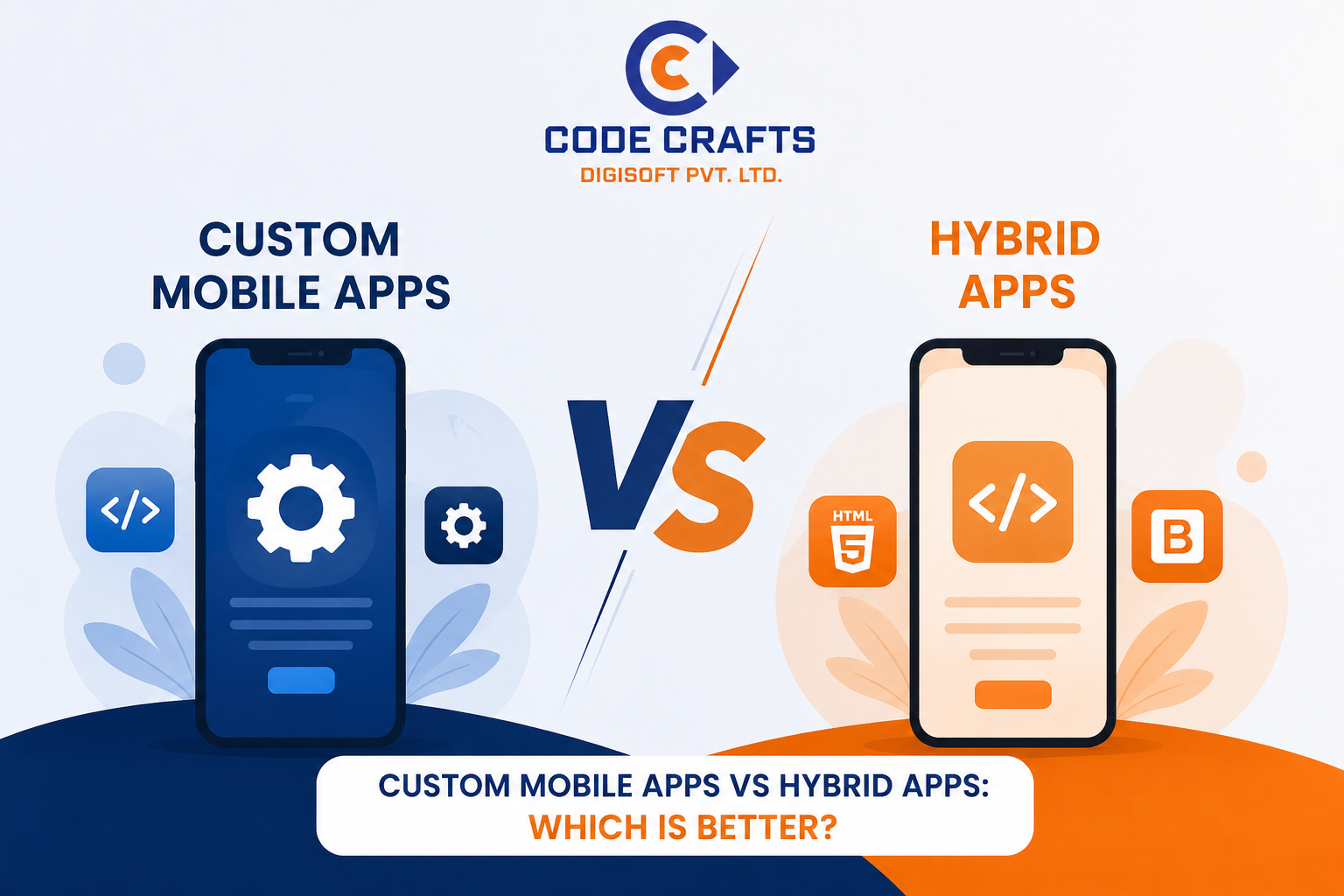Custom Mobile Apps vs Hybrid Apps: Which Is Better?