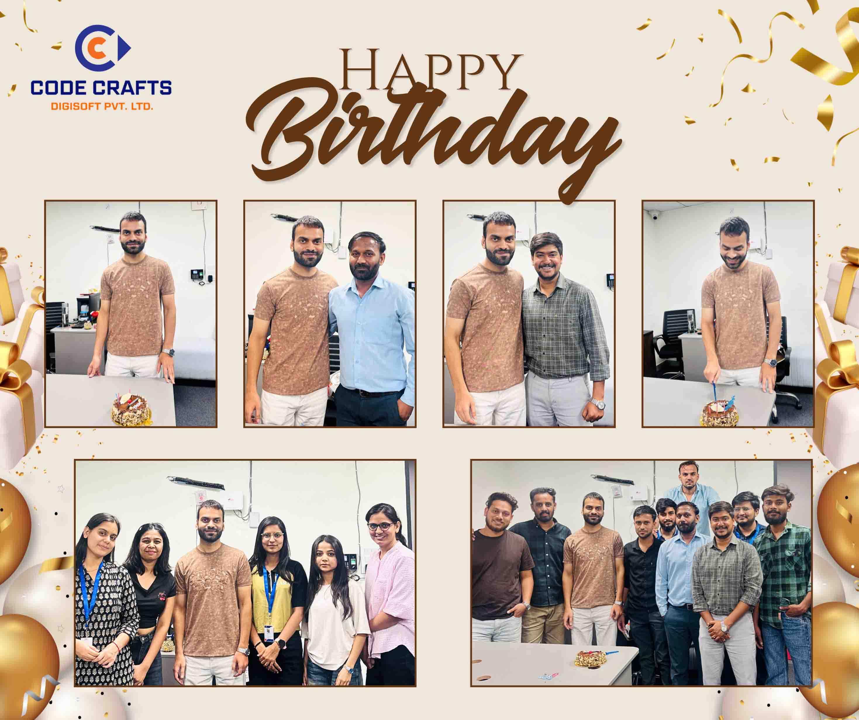 Birthday Celebration Of Our Graphic Designer Executive