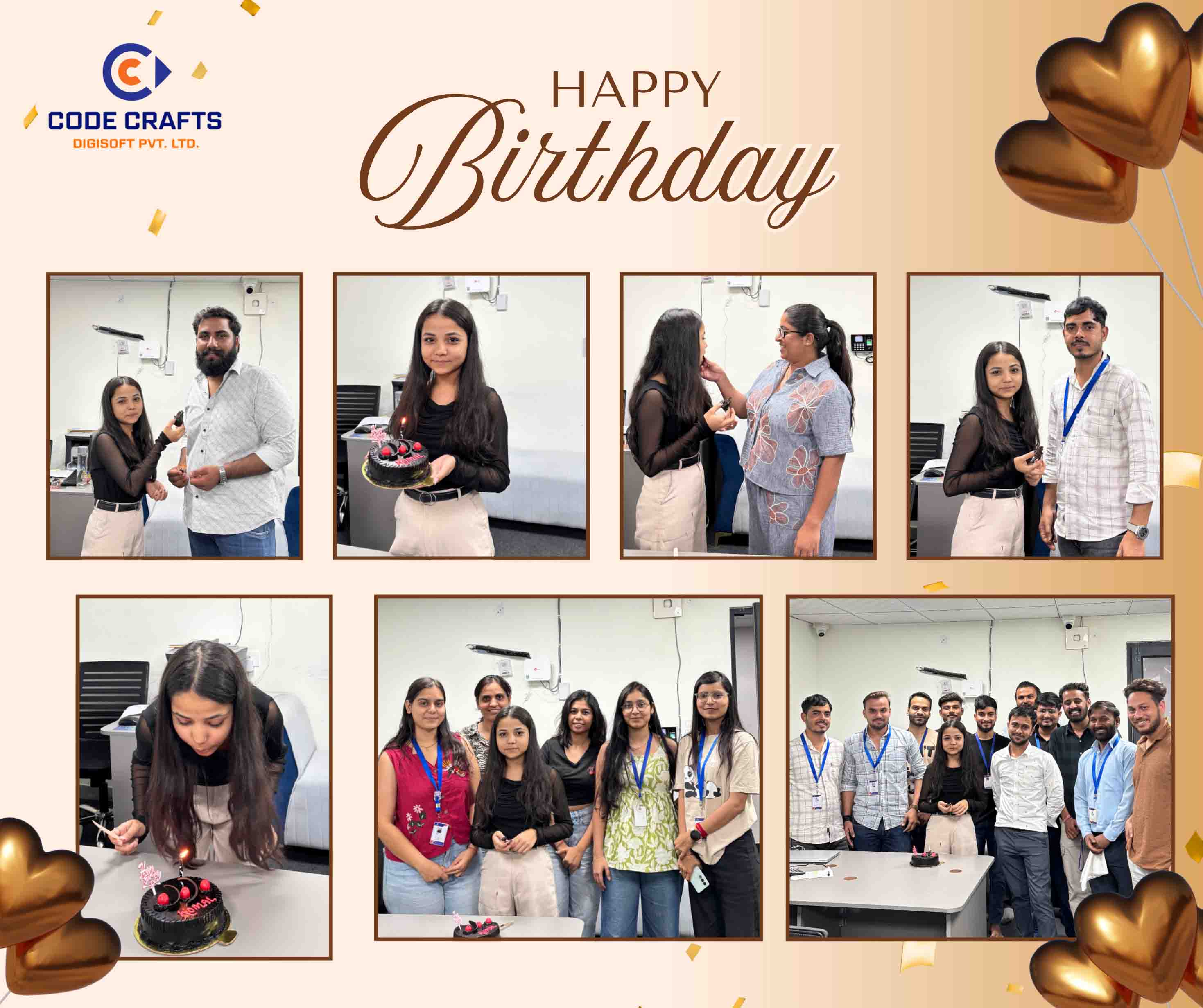 Birthday Celebration Of Our Support Executive