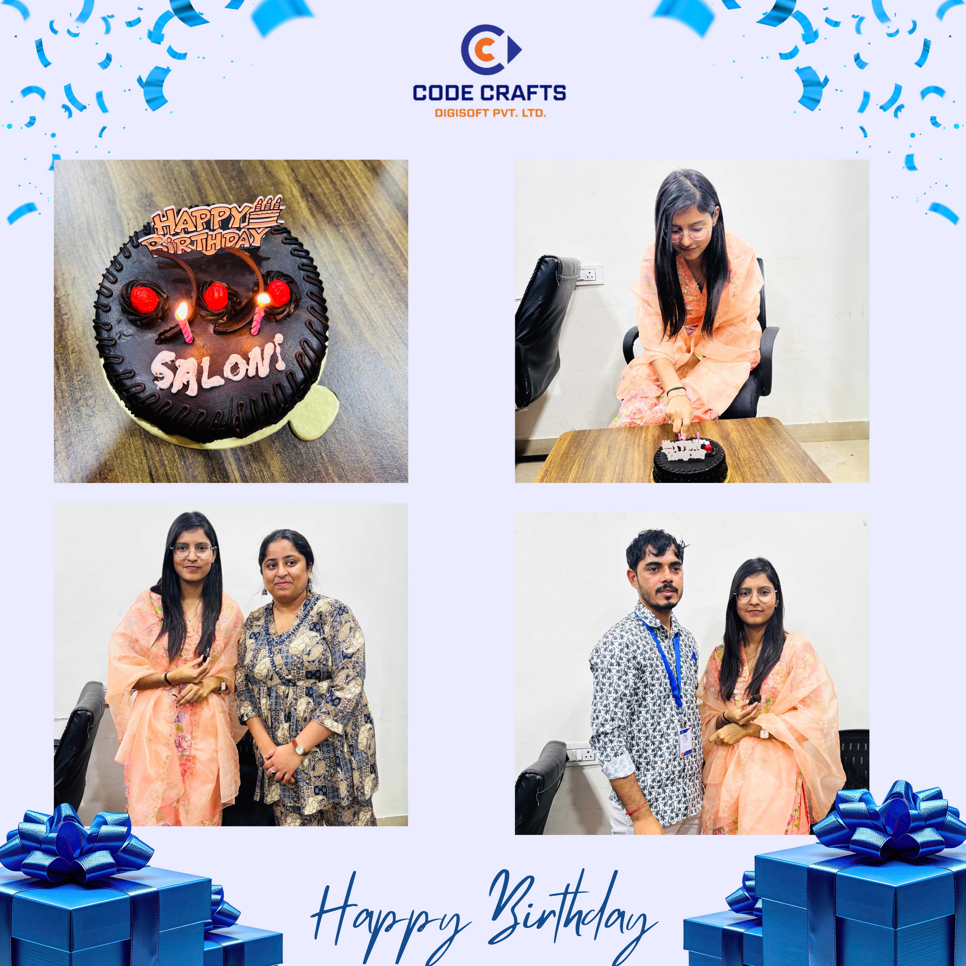 Birthday Celebration Of Our Sales Executive