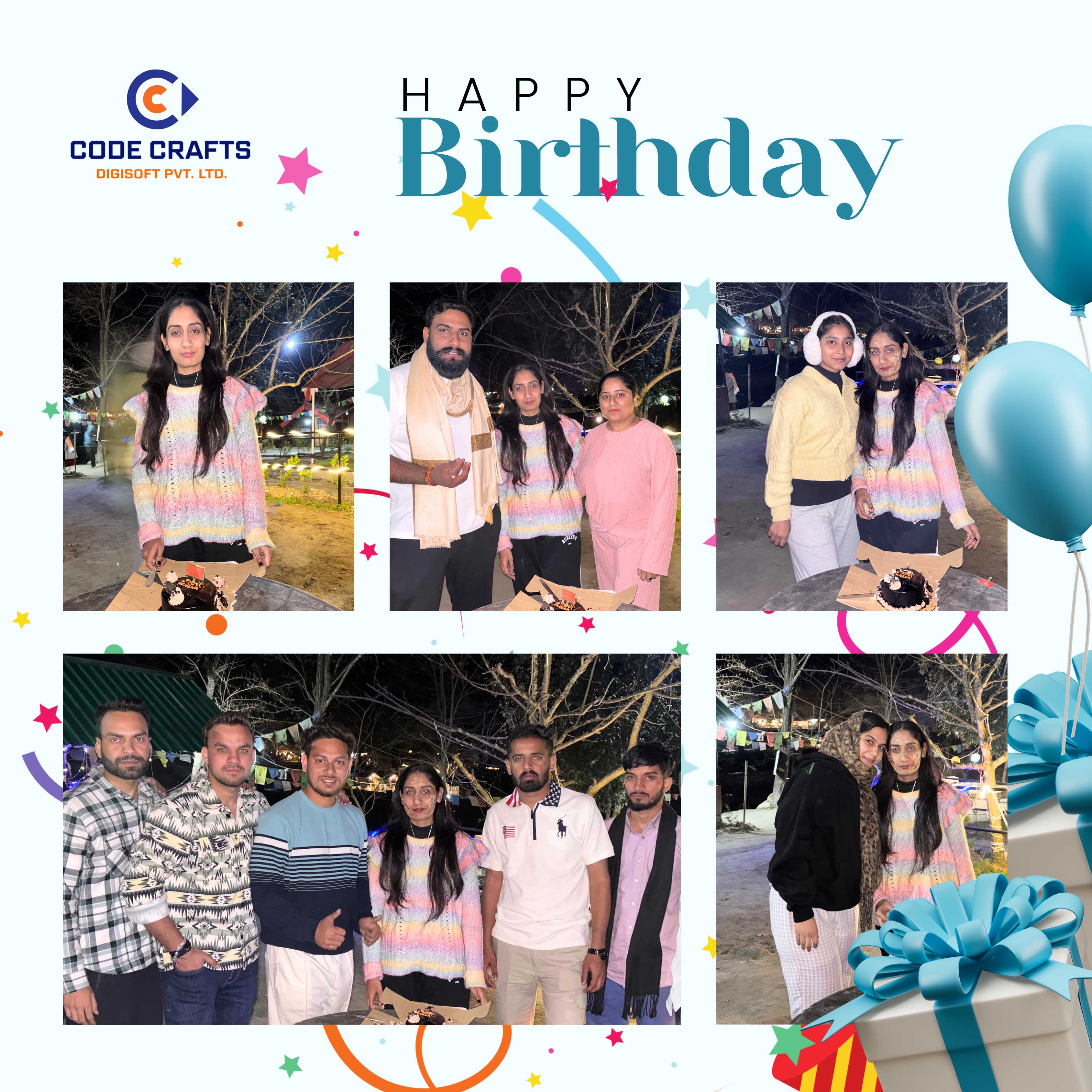 Birthday Celebration Of Our Support Executive