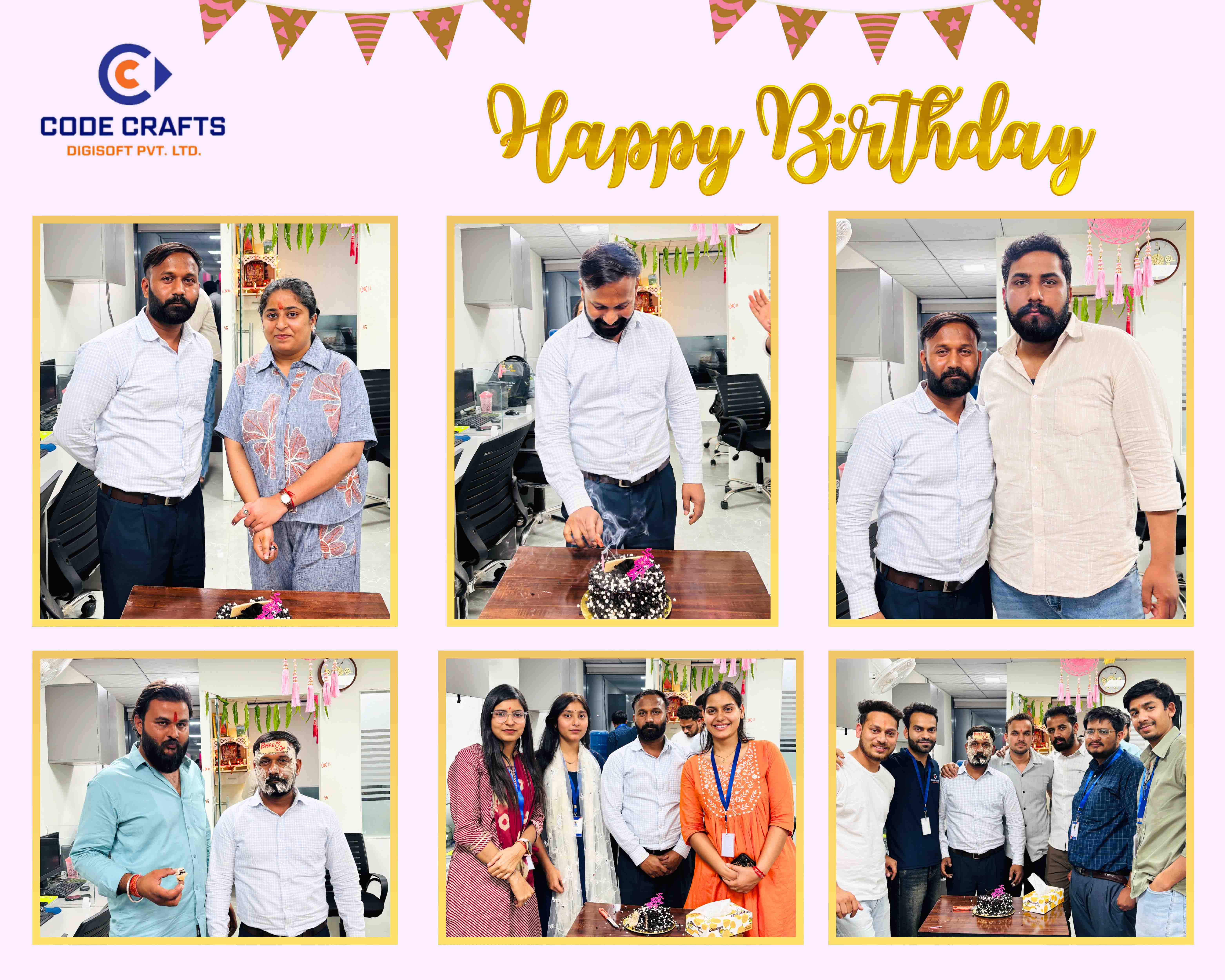 Birthday Celebration Of Our Android Developer